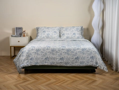 Drap-housse Blue printed