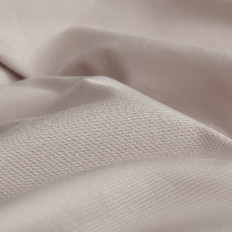 Linge de lit 3 pièces flanelle - Gris/Beige
