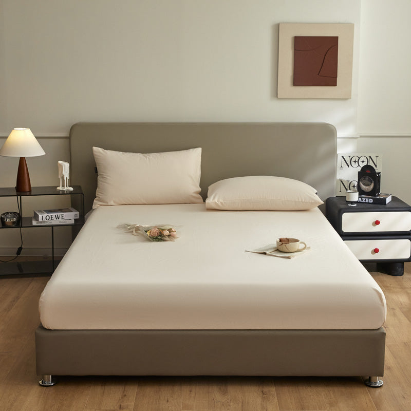 Drap-housse flanelle - Milk