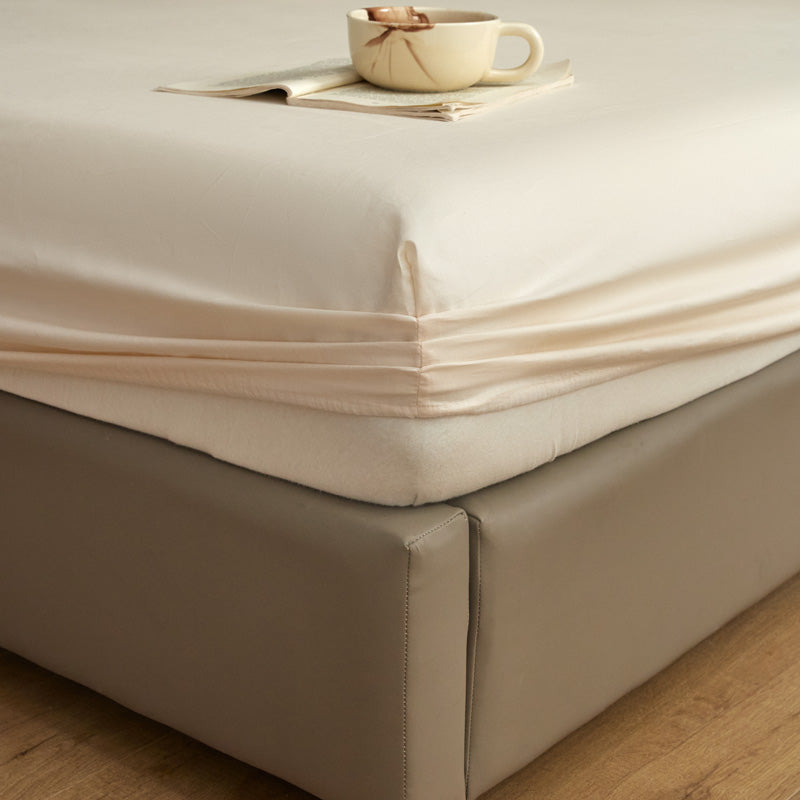 Drap-housse flanelle - Milk