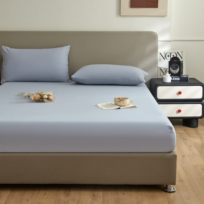 Drap-housse flanelle - Light Blue
