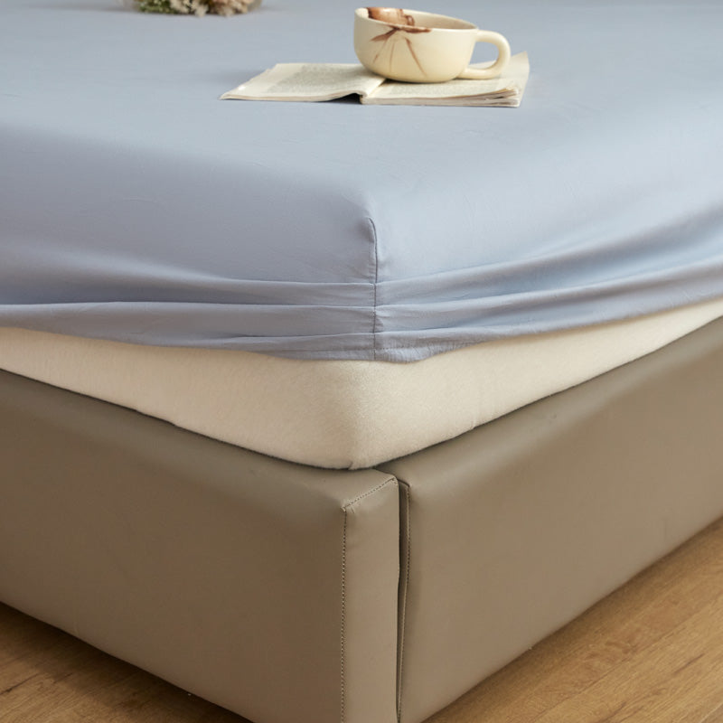 Drap-housse flanelle - Light Blue