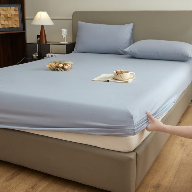 Drap-housse flanelle - Light Blue