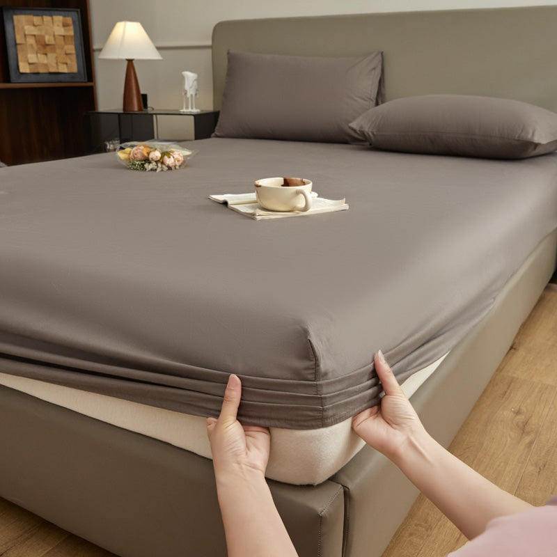 Drap-housse flanelle - Grey