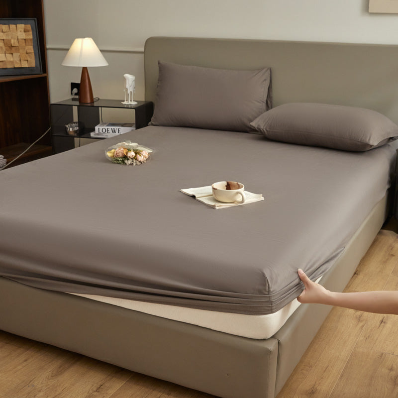 Drap-housse flanelle - Grey
