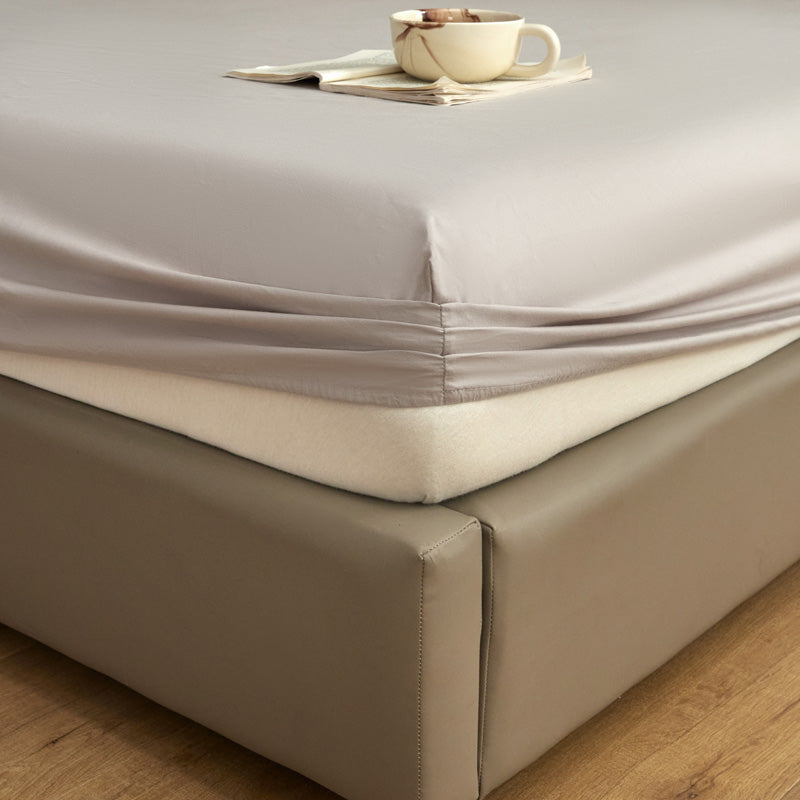 Drap-housse flanelle - Light Grey