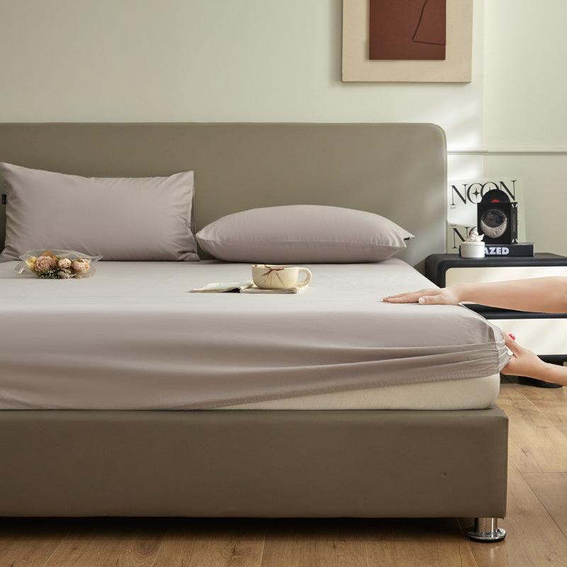 Drap-housse flanelle - Light Grey