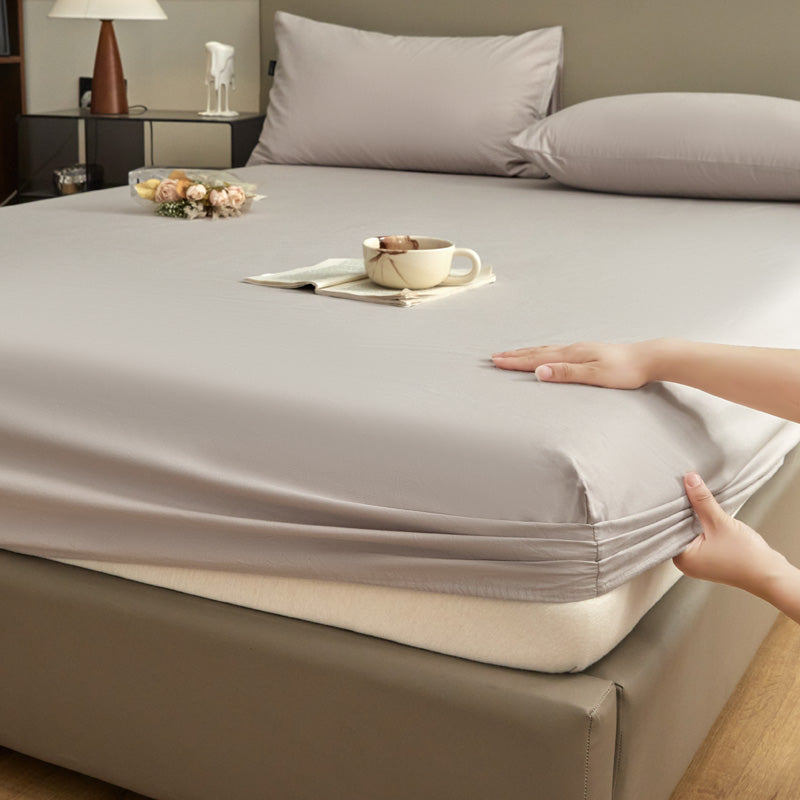 Drap-housse flanelle - Light Grey