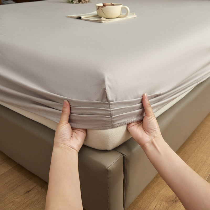 Drap-housse flanelle - Light Grey