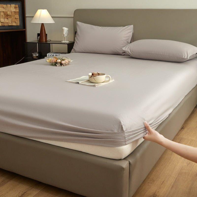 Drap-housse flanelle - Light Grey
