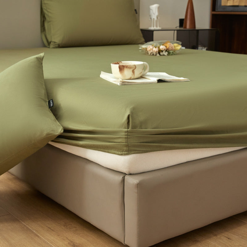 Drap-housse flanelle - Green