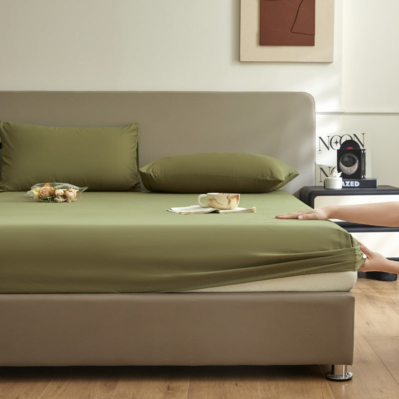 Drap-housse flanelle - Green