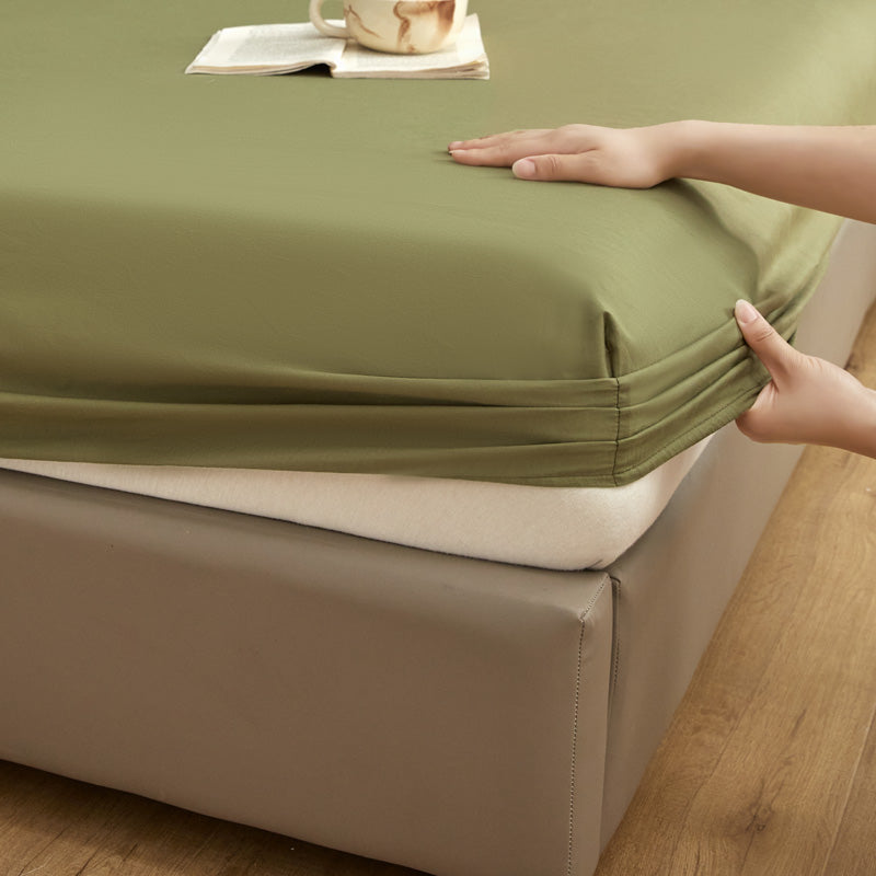 Drap-housse flanelle - Green