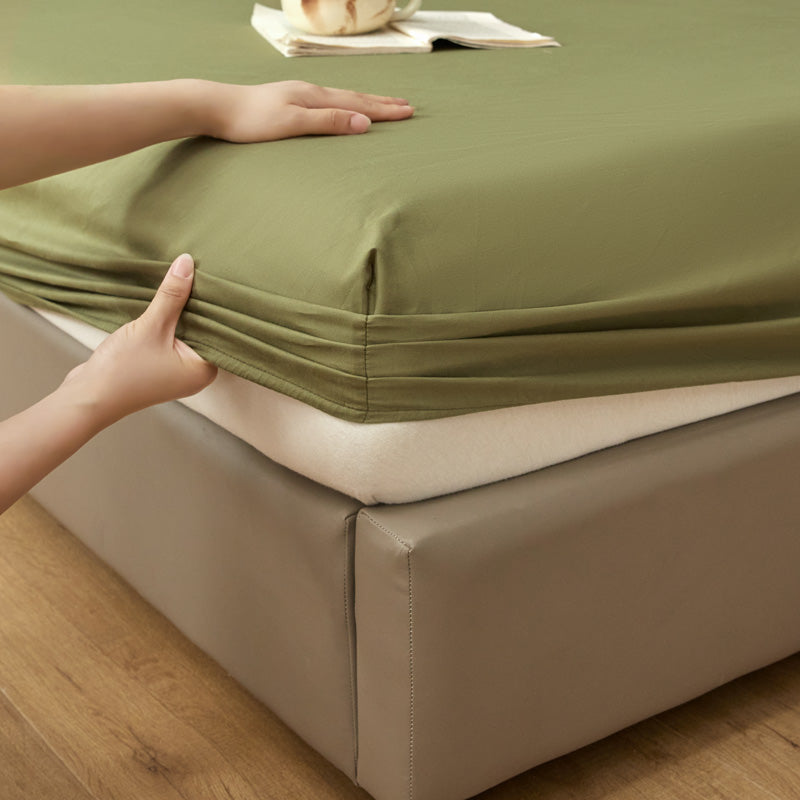 Drap-housse flanelle - Green