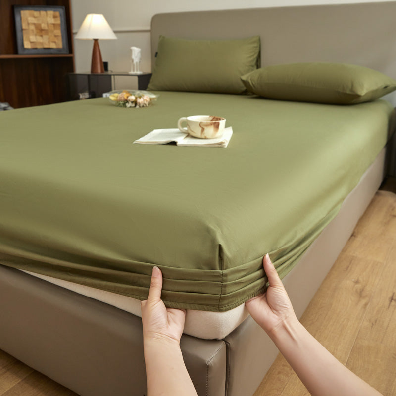 Drap-housse flanelle - Green