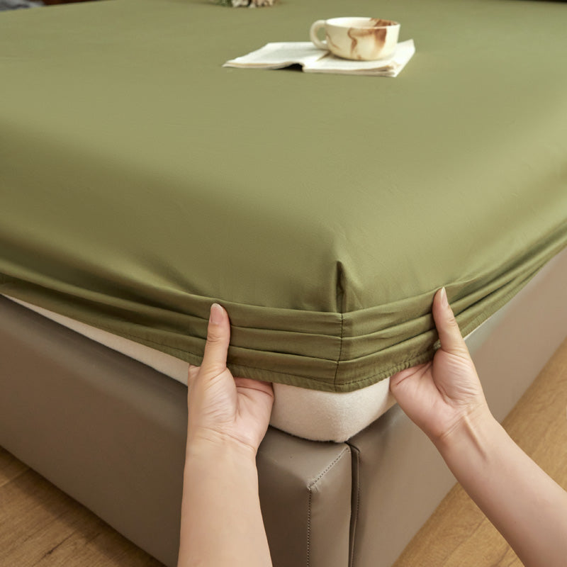 Drap-housse flanelle - Green