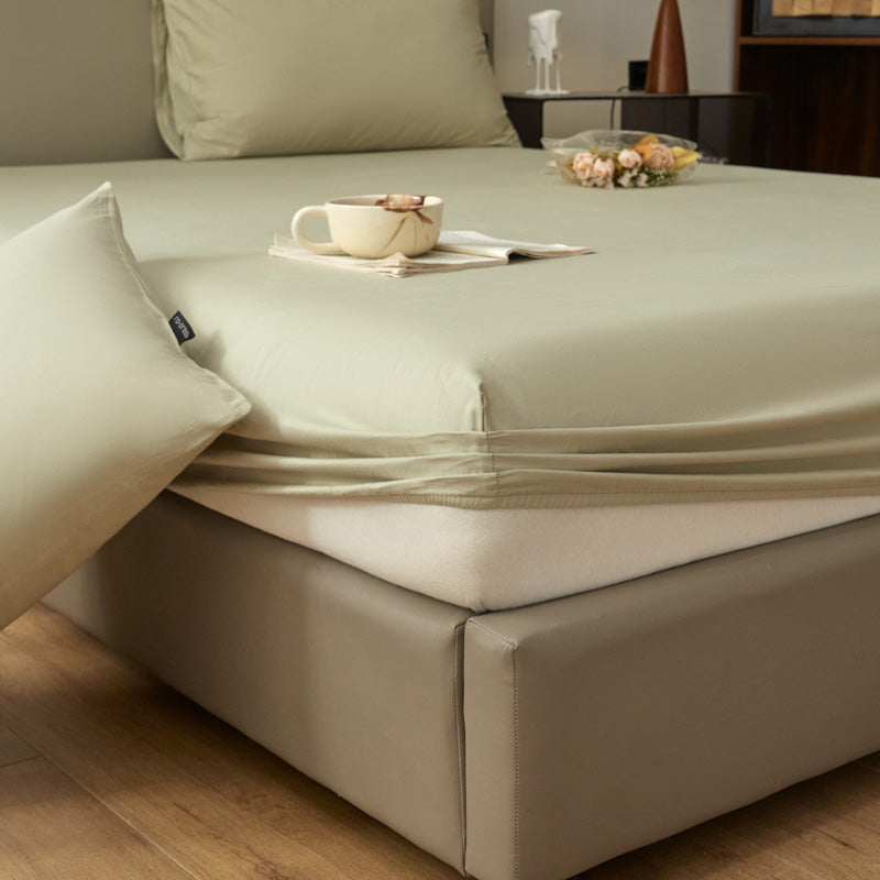 Drap-housse flanelle - Light Green