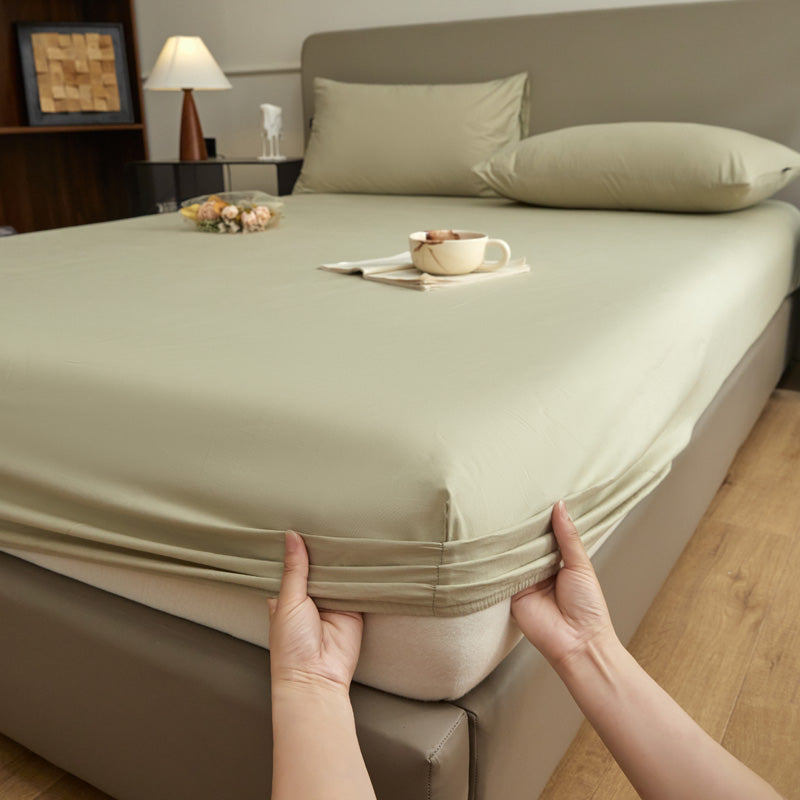 Drap-housse flanelle - Light Green