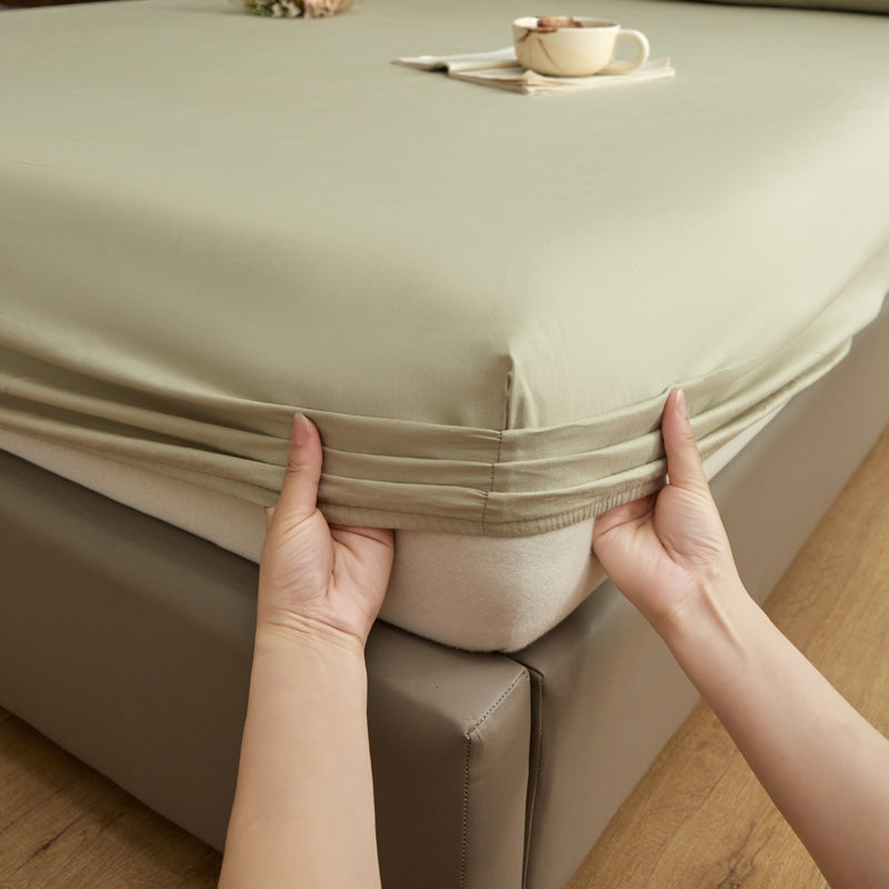 Drap-housse flanelle - Light Green