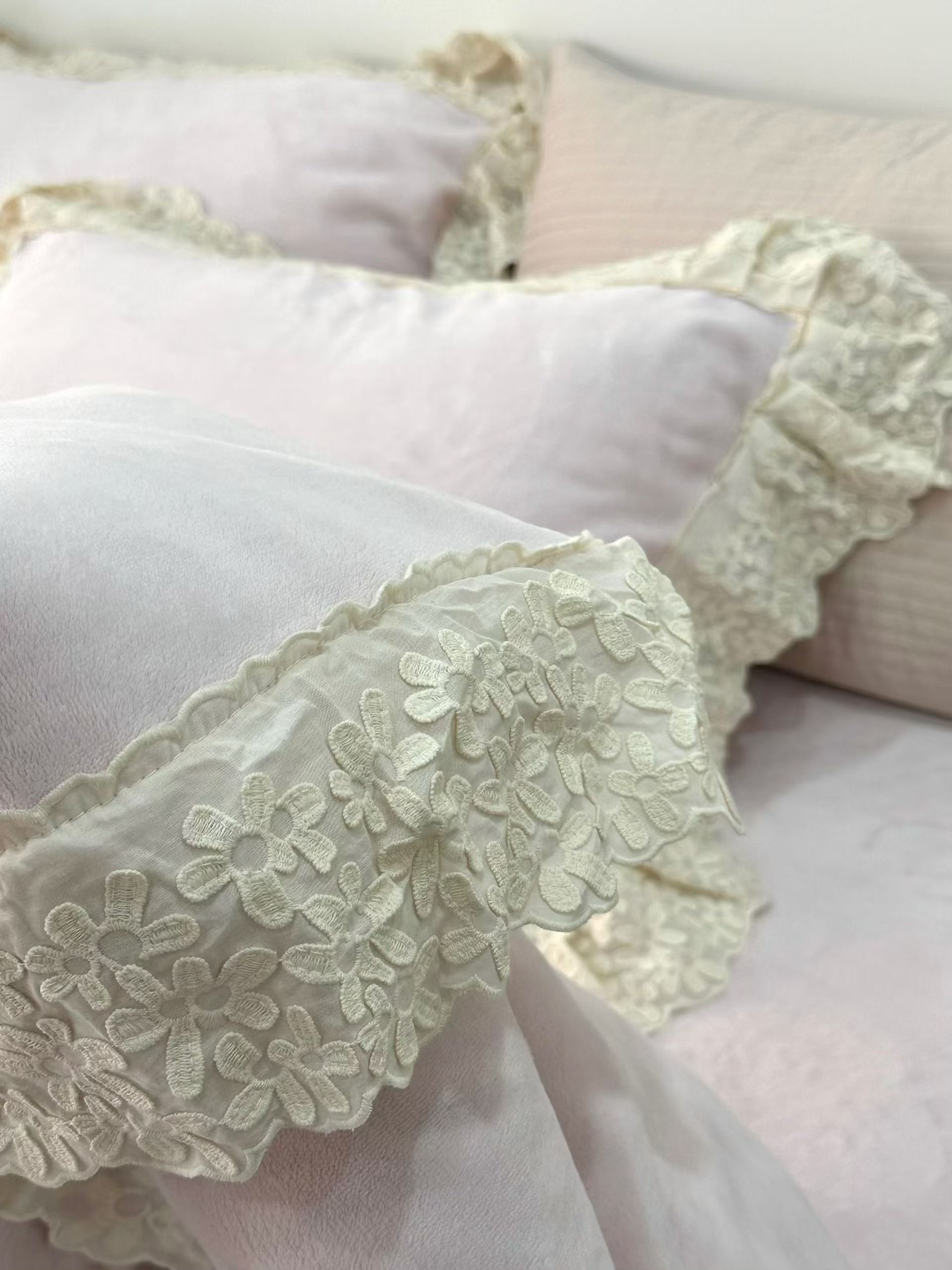 Linges de lit en velours
