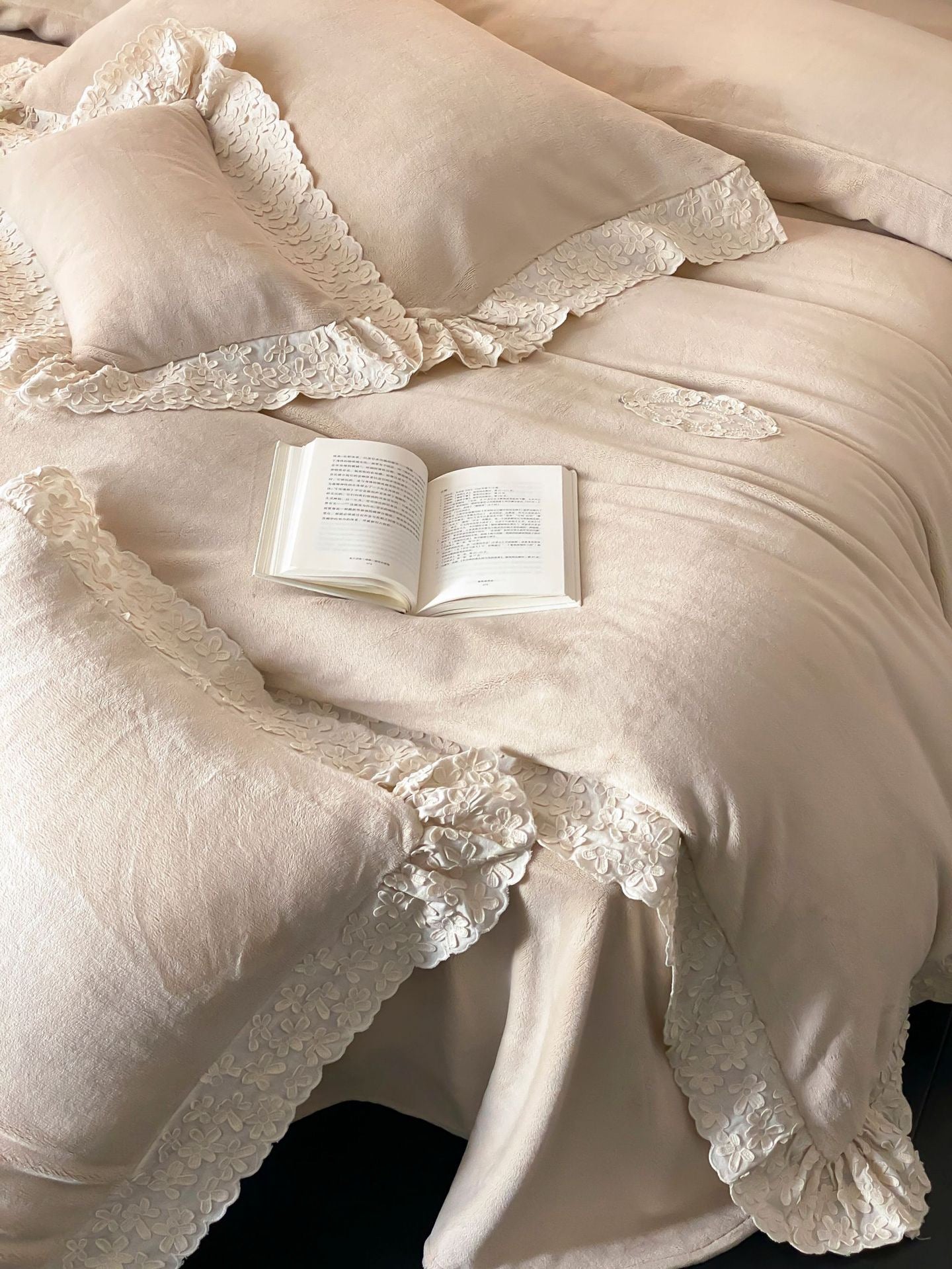 Linges de lit en velours