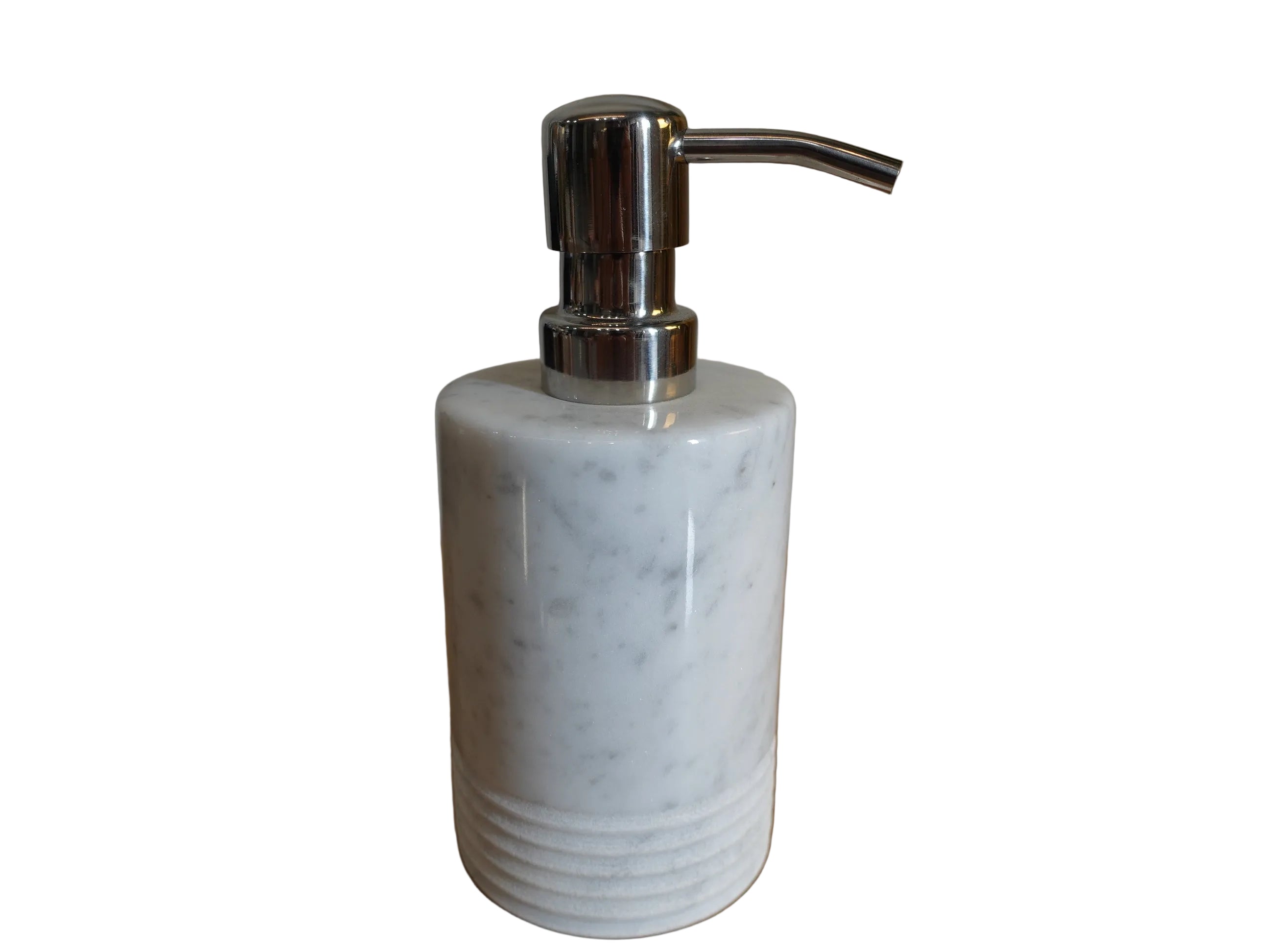 Distributeur savon marbre blanc