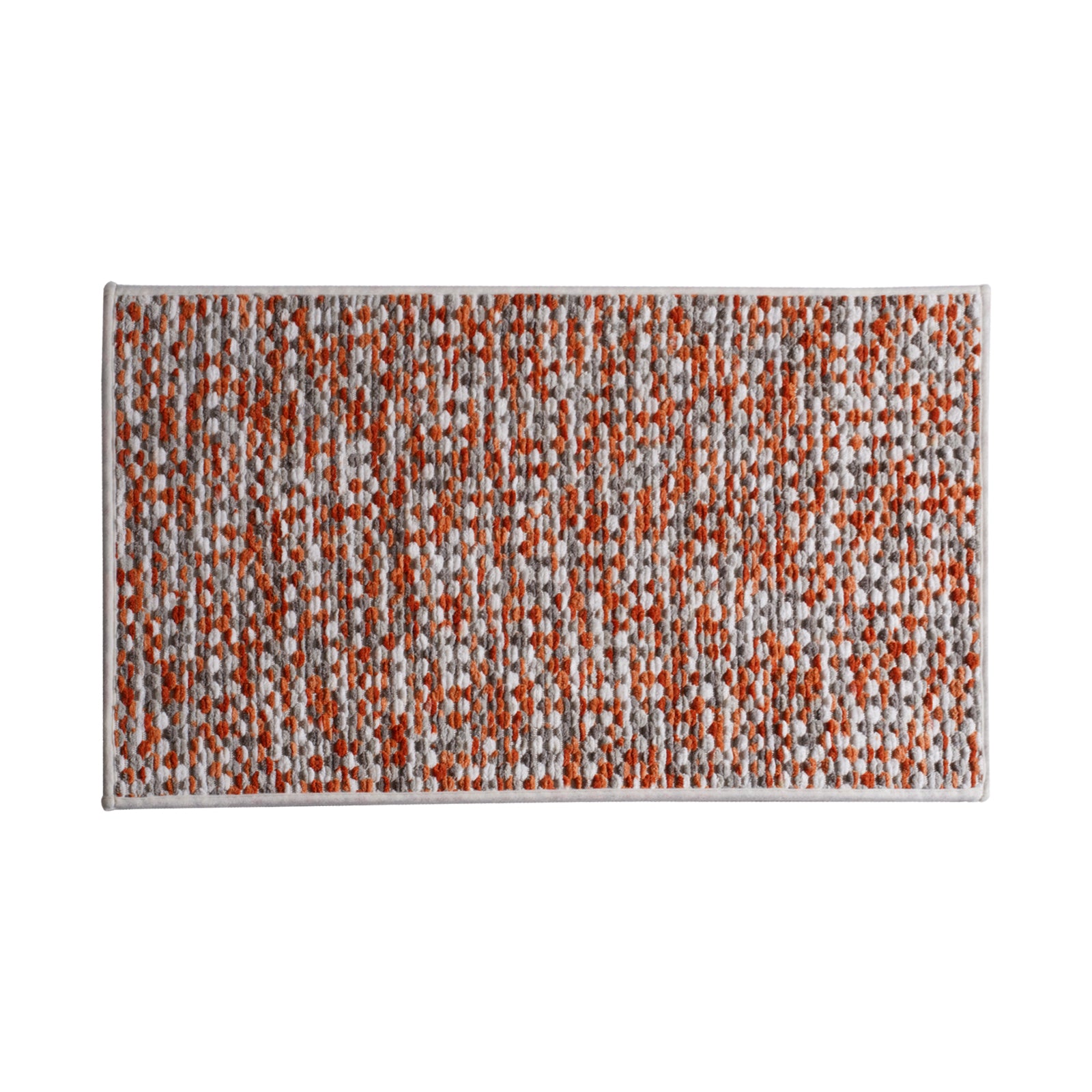 Tapis Chenil - Points orange