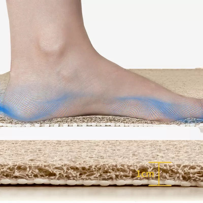 Tapis de douche - beige