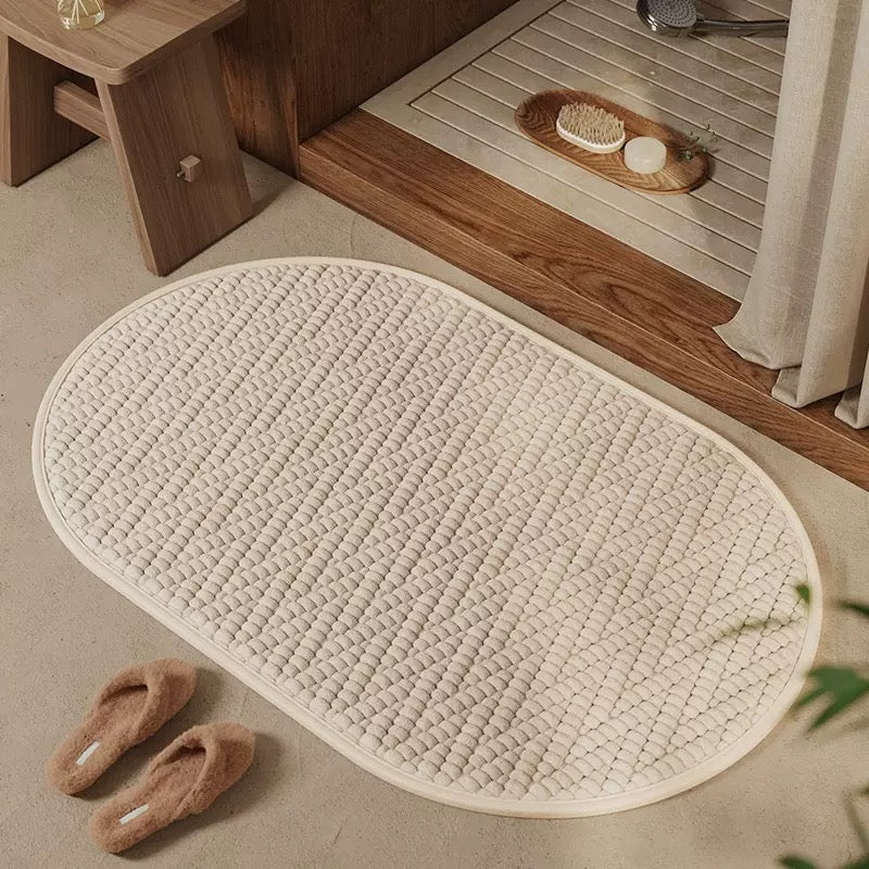 Tapis Velours de coton nuageux