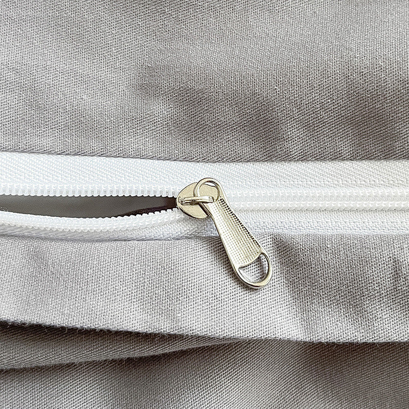 Linges de lit 4 pièces Shelles - Light Grey